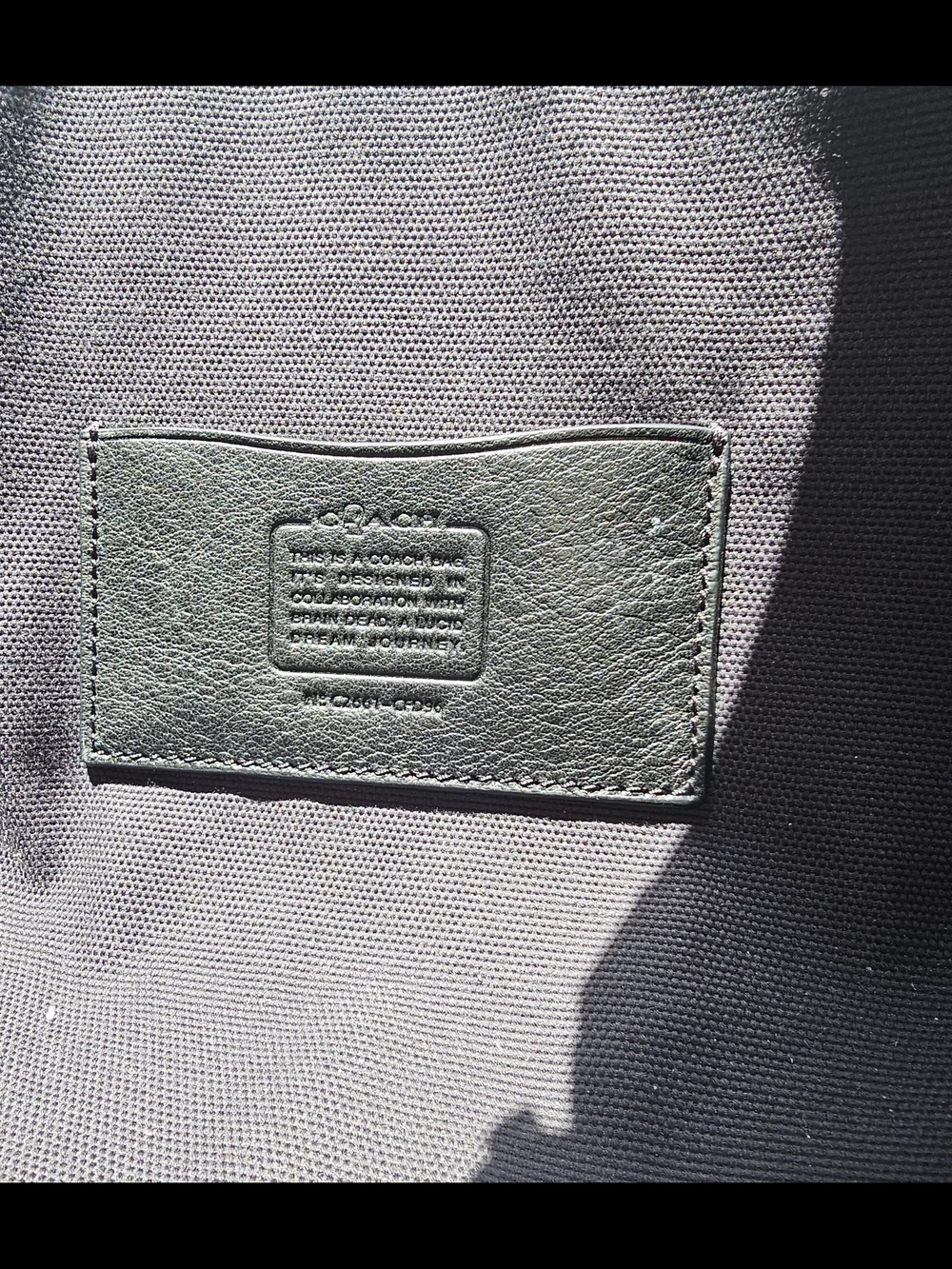 Coach  Brain Dead Mott 22 Sling Bag With Pins